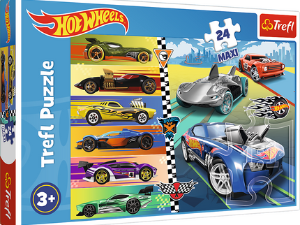 TREFL HOT WHEELS Maxi Pusle, 24 osa