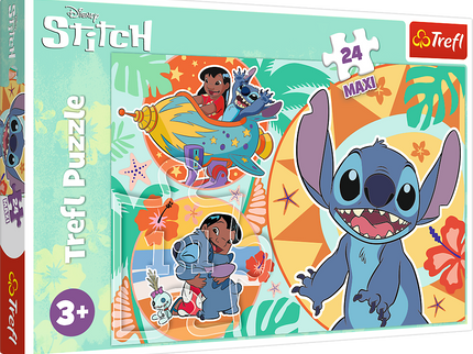 TREFL DISNEY STITCH Maxi pusle, 24 osa