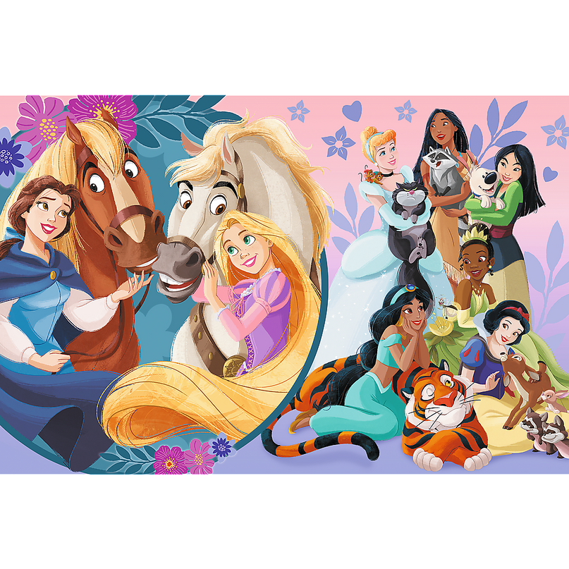 TREFL DISNEY PRINCESS Maxi Pusle Printsessid, 24 osa