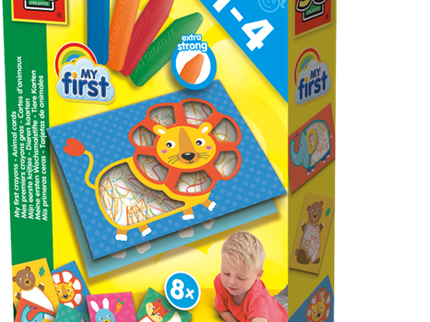 SES Minu esimene: värvipliiatsite komplekt