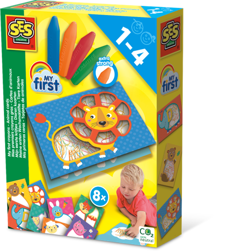 SES Minu esimene: värvipliiatsite komplekt