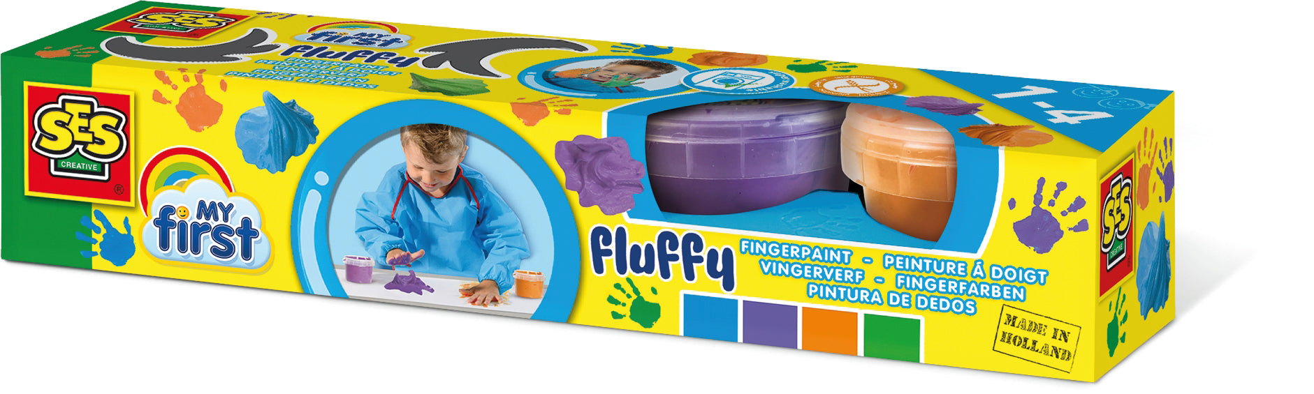 SES Näpuvärvid 4 värvi