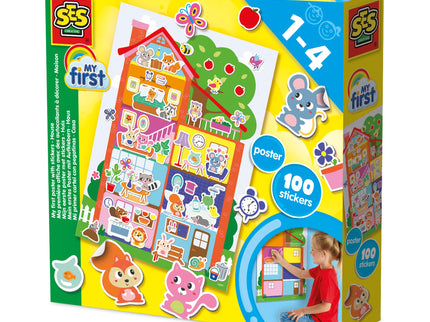 SES Minu esimene kleepsukomplekt, Maja