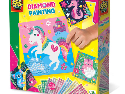 SES Teemantmosaiik Õnnelikud loomad