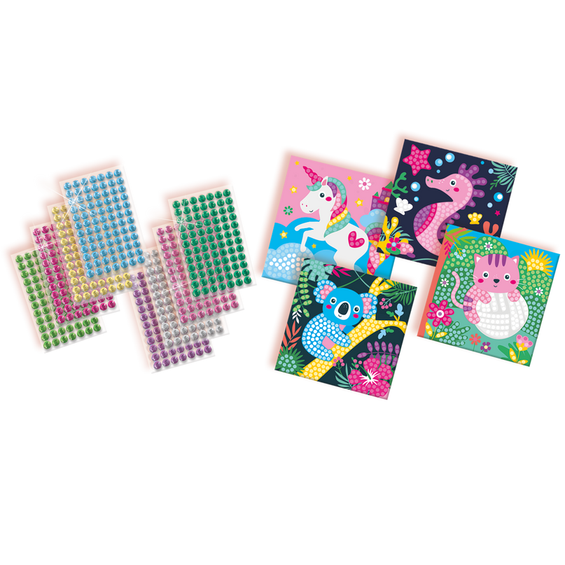 SES Teemantmosaiik Õnnelikud loomad