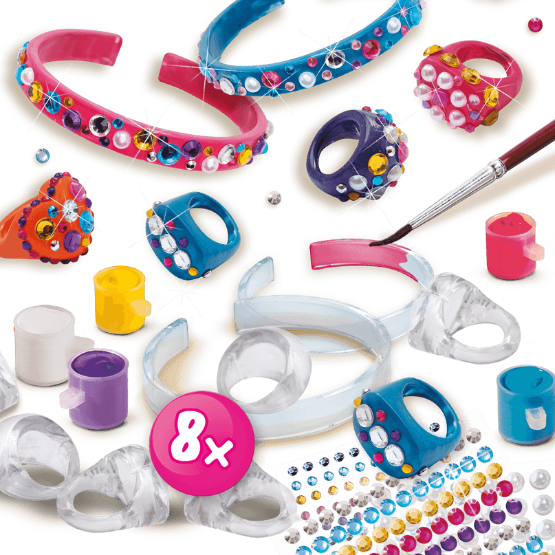 SES Diamanzo komplekt Sõrmused ja kaevõrud