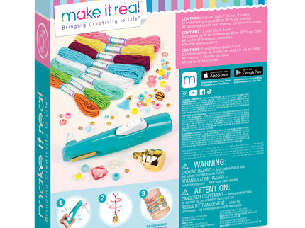 MAKE IT REAL käevõrude valmistamise komplekt "Swift Twist"
