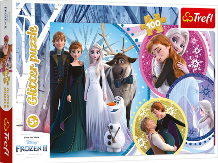 TREFL FROZEN Sädelev Pusle Frozen 2, 100 osa