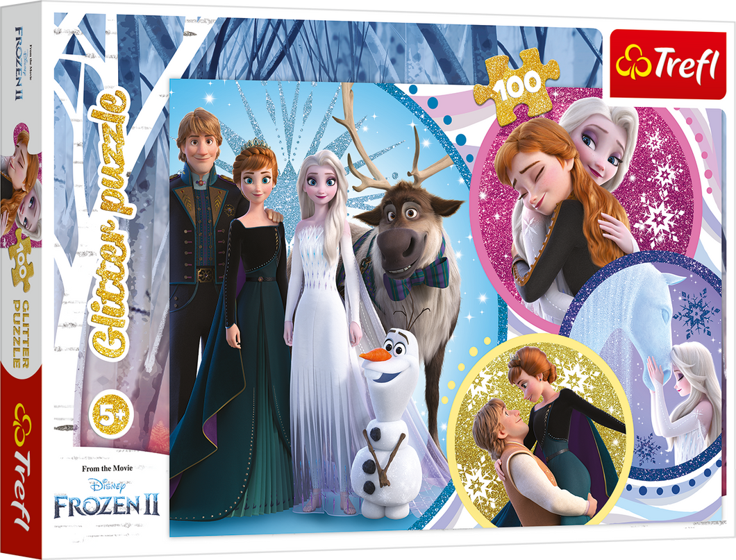 TREFL FROZEN Sädelev Pusle Frozen 2, 100 osa