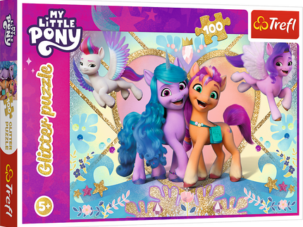 TREFL MY LITTLE PONY Sädelev Pusle Minu Väike Poni, 100 osa