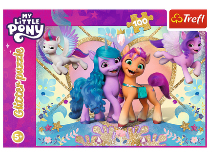 TREFL MY LITTLE PONY Sädelev Pusle Minu Väike Poni, 100 osa