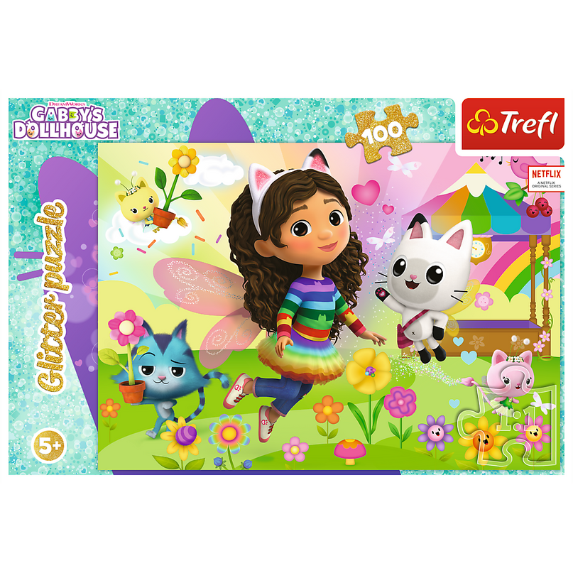 TREFL GABBY NUKUMAJA Sädelev pusle, 100 osa