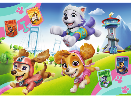 TREFL PAW PATROL Sädelev Pusle Käpapatrull, 100 osa