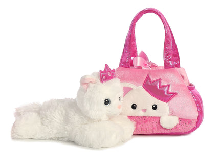 AURORA Fancy Pals Pehme mänguasi Printsess kass kandekotis, 20 cm
