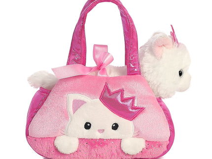 AURORA Fancy Pals Pehme mänguasi Printsess kass kandekotis, 20 cm