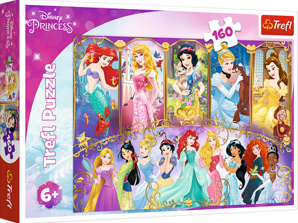 TREFL DISNEY PRINCESS Pusle Disney Printsessid, 160 osa