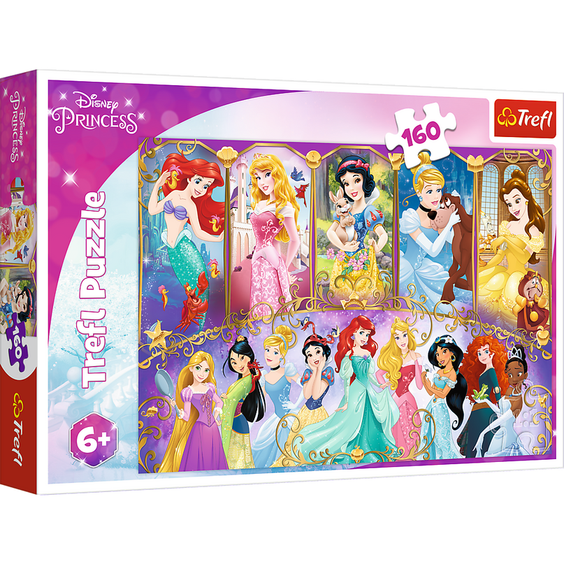TREFL DISNEY PRINCESS Pusle Disney Printsessid, 160 osa