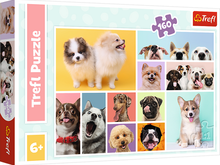 TREFL Pusle Koerad, 160 osa