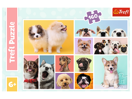 TREFL Pusle Koerad, 160 osa