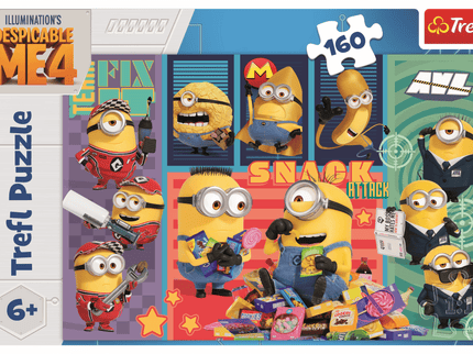 TREFL MINIONS Pusle Käsilased, 160 osa