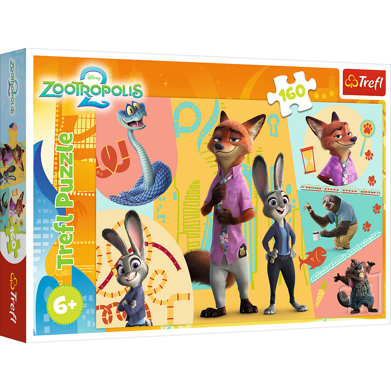 TREFL DISNEY Pusle Zootropolis, 160 osa
