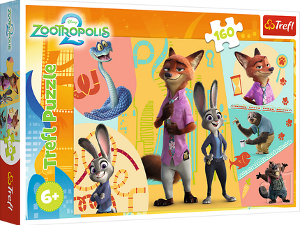 TREFL DISNEY Pusle Zootropolis, 160 osa