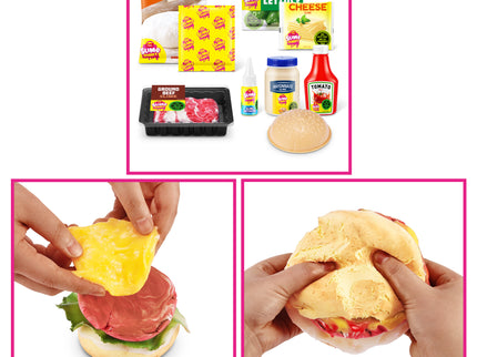 SLIME MART lima valmistamise komplekt Burger