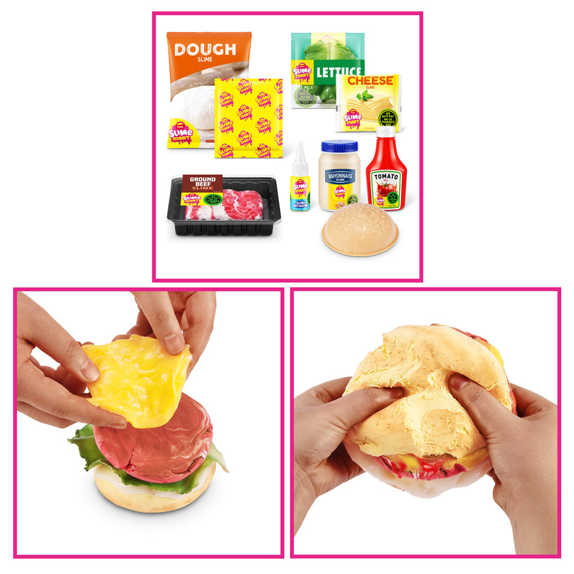 SLIME MART lima valmistamise komplekt Burger