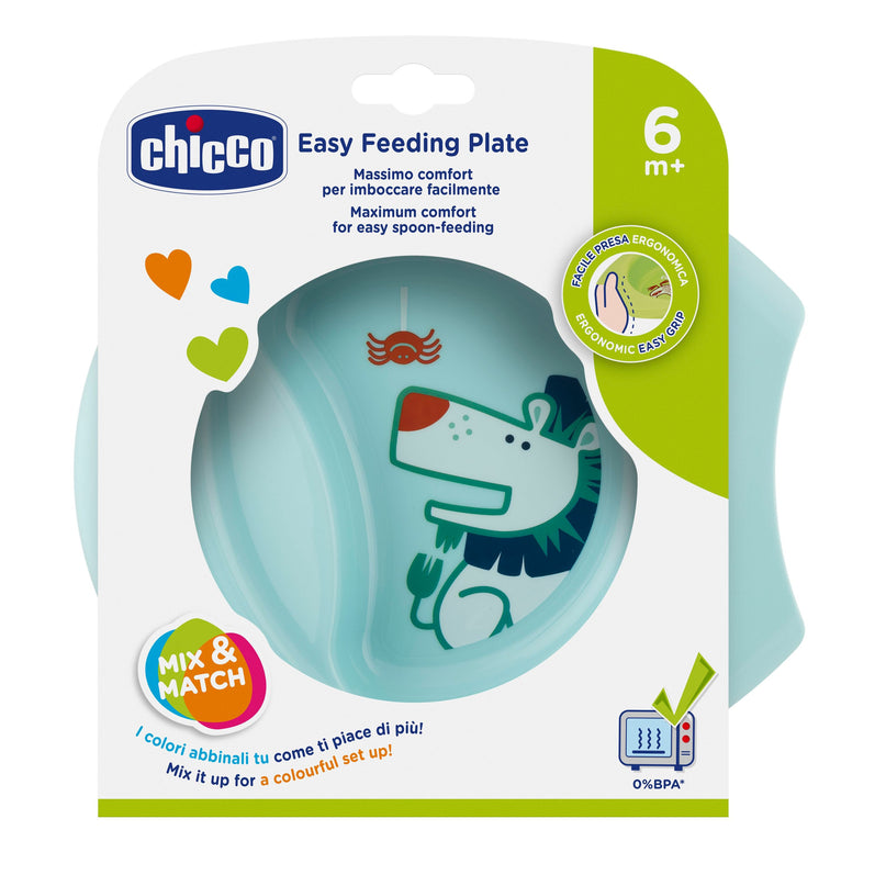 CHICCO taldrik Minu esimene 6M+ sinine