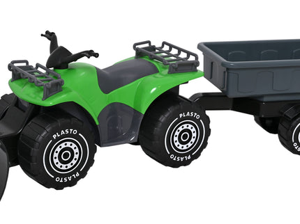 PLASTO ATV treileriga, 52 cm