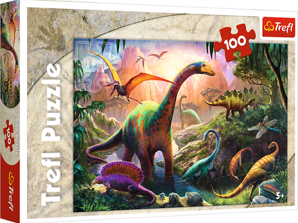 TREFL Pusle dinosaurused, 100 osa