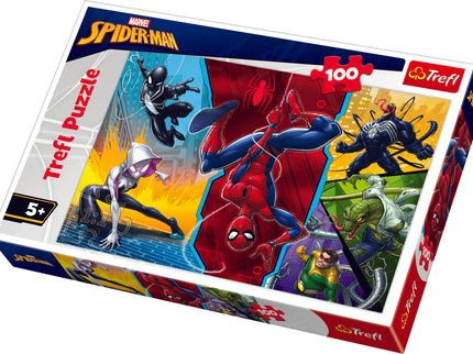 TREFL SPIDER-MAN Pusle Ämblikmees, 100 osa