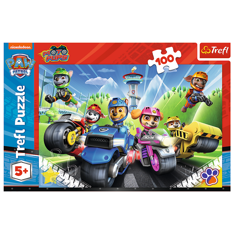 TREFL PAW PATROL Pusle Käpapatrull, 100 osa