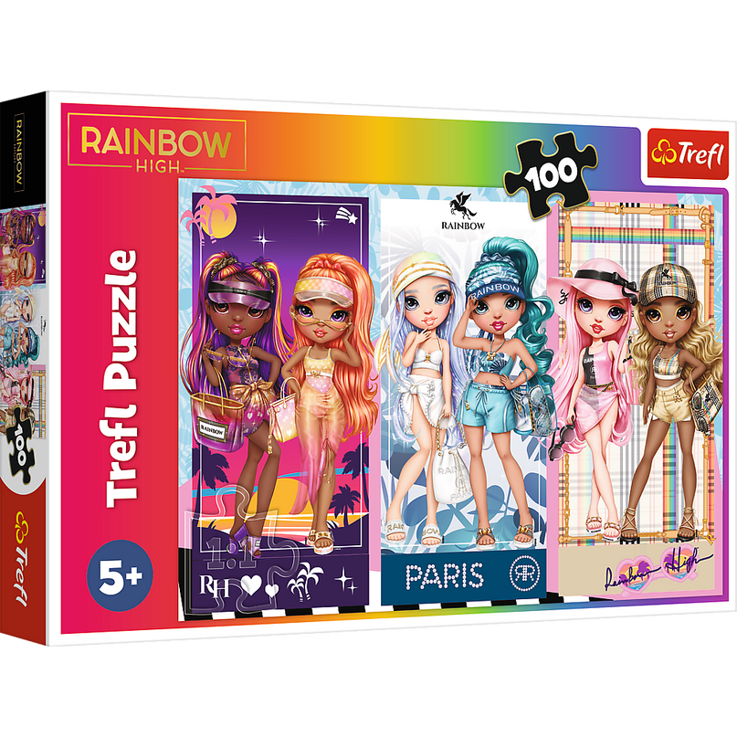TREFL RAINBOW HIGH Pusle, 100 osa