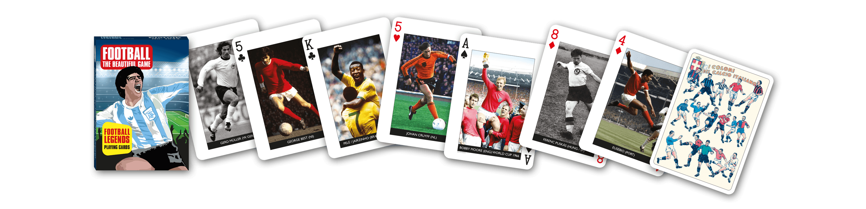 PIATNIK Kaardid - Jalgpallilegendid