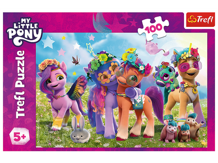 TREFL MY LITTLE PONY Pusle Minu Väike Poni, 100 osa