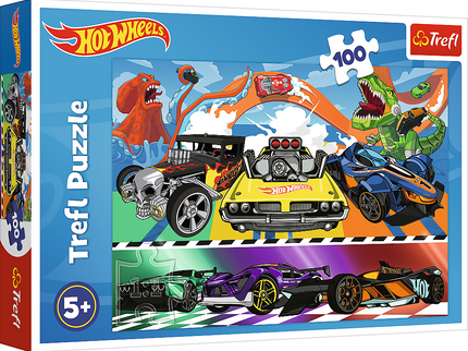 TREFL HOT WHEELS Pusle, 100 osa