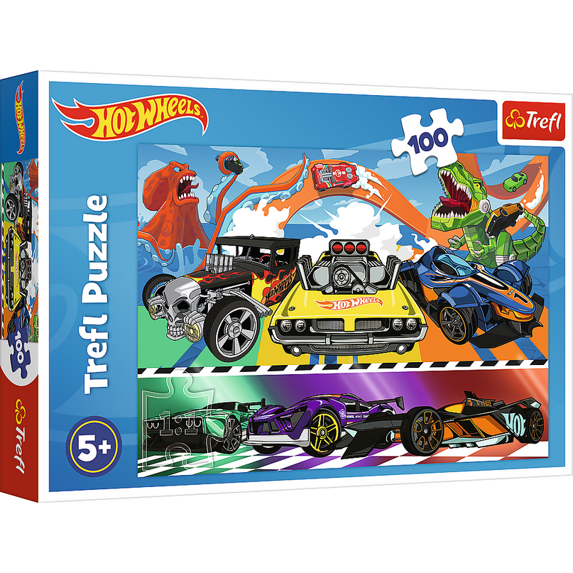 TREFL HOT WHEELS Pusle, 100 osa