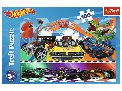 TREFL HOT WHEELS Pusle, 100 osa