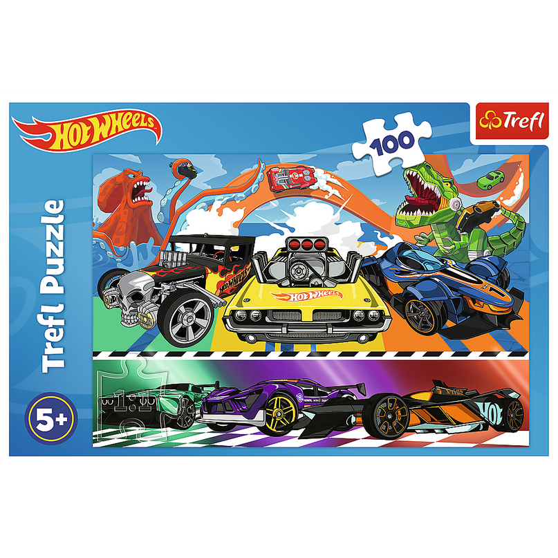 TREFL HOT WHEELS Pusle, 100 osa