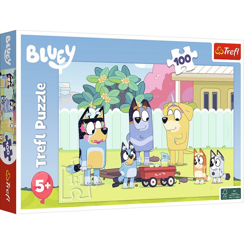 TREFL BLUEY Pusle, 100 osa