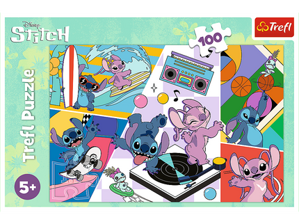 TREFL DISNEY STITCH Pusle, 100 osa