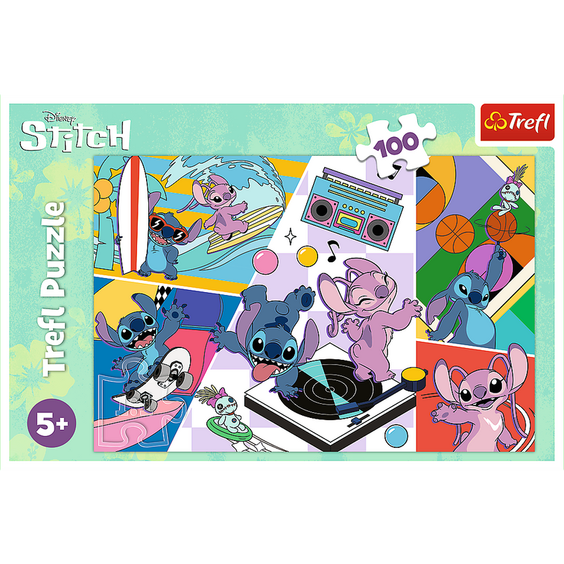 TREFL DISNEY STITCH Pusle, 100 osa