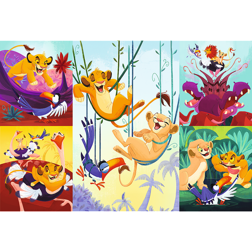 TREFL DISNEY Pusle Lõvikuningas, 100 osa