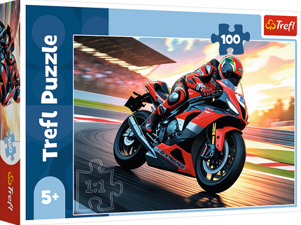 TREFL Pusle Mootorratas, 100 osa