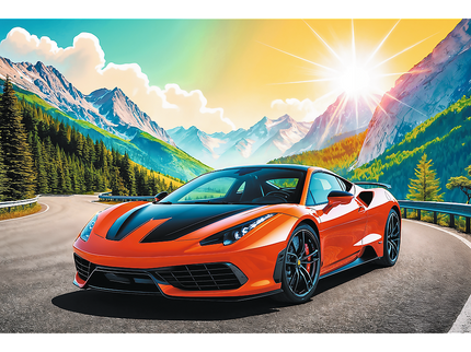 TREFL Pusle Sportauto, 100 osa