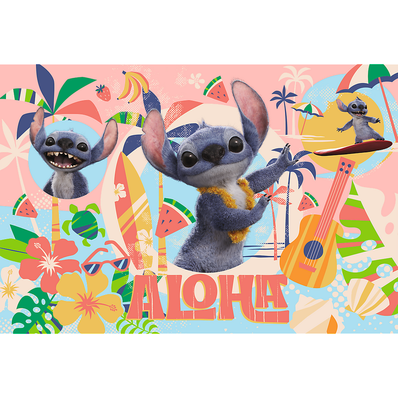 TREFL DISNEY STITCH Pusle Stitch sõpradega, 100 osa