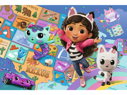 TREFL GABBY´S DOLLHOUSE Pusle, 100 osa