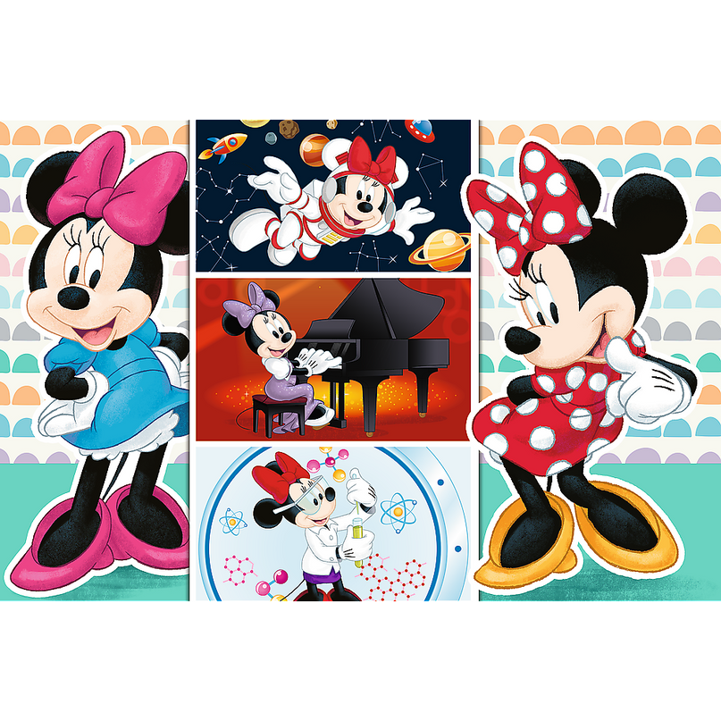 TREFL DISNEY Pusle Minni-hiir, 100 osa