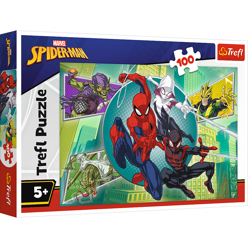 TREFL SPIDER-MAN Pusle Ämblikmees, 100 osa